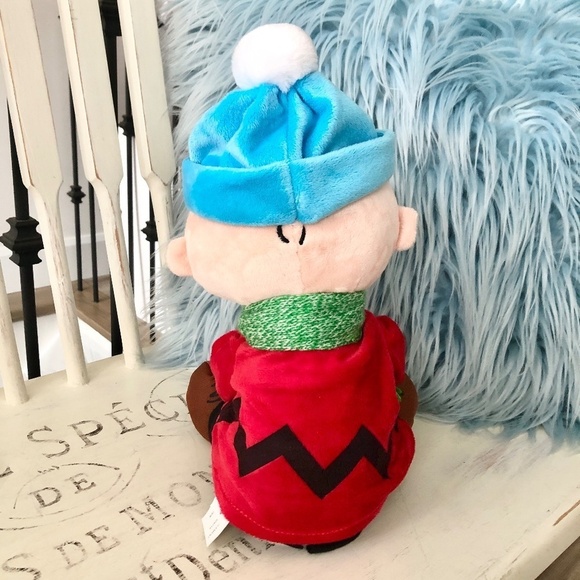 Peanuts, Charlie Brown, 2016, Gemmy, Animated Trumpet Playing and Dancing, Plush - Picture 6 of 12